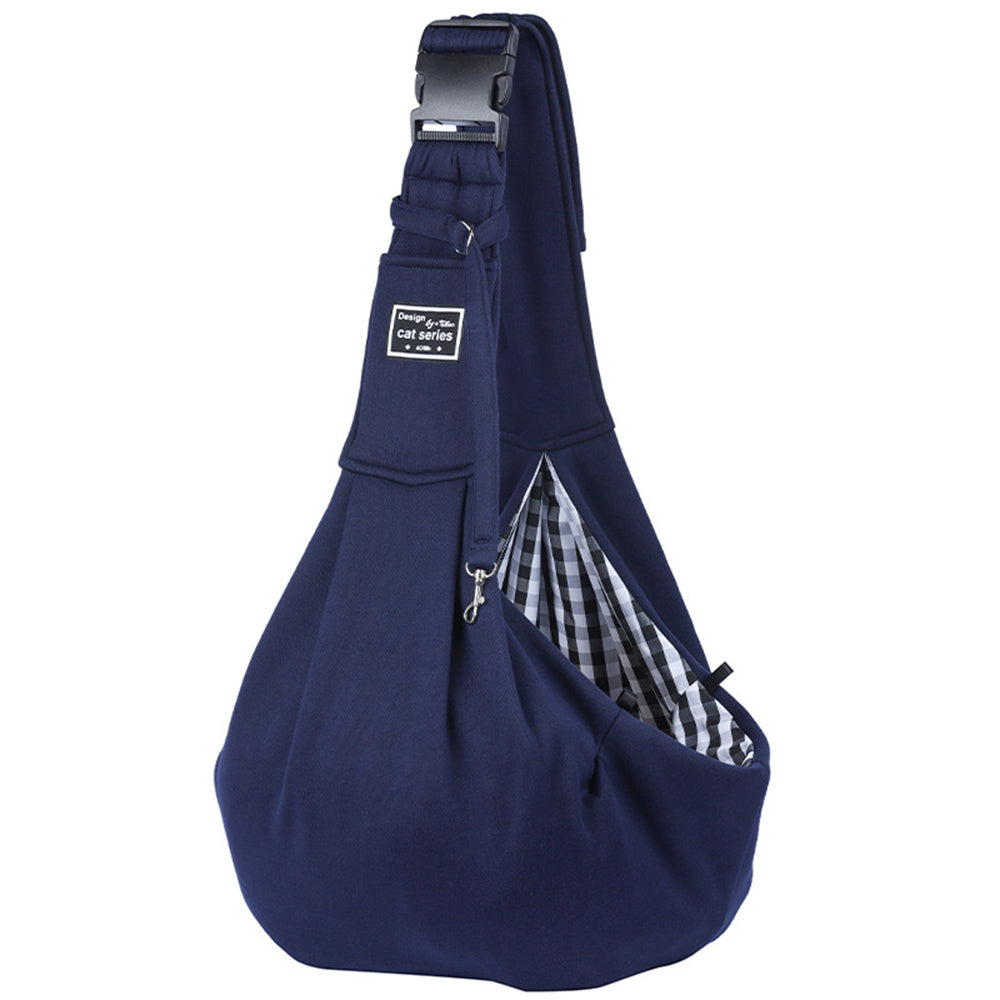 HKM-7381053 Adjustable Pet Carrier Bag for Dogs and Cats - Comfortable Single Shoulder Sling Tote for Travel and Outdoor Use