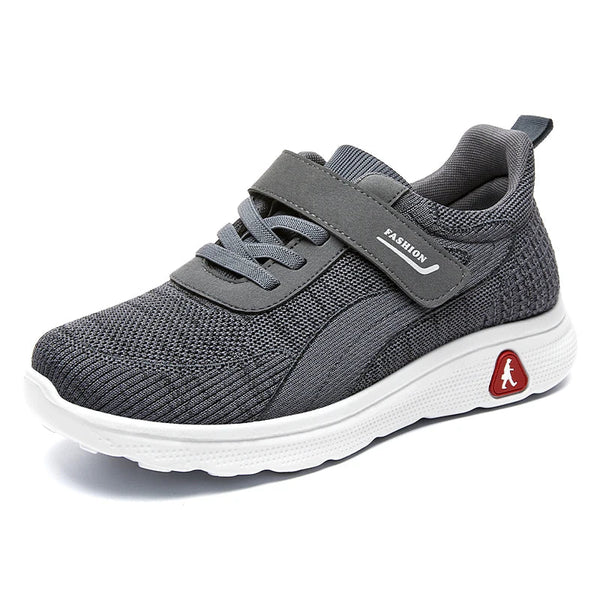 HKM-738195 B-22007 Men's Casual Comfortable Flats Men's Sneakers Lace-Up Mesh Shoes Lightweight Breathable