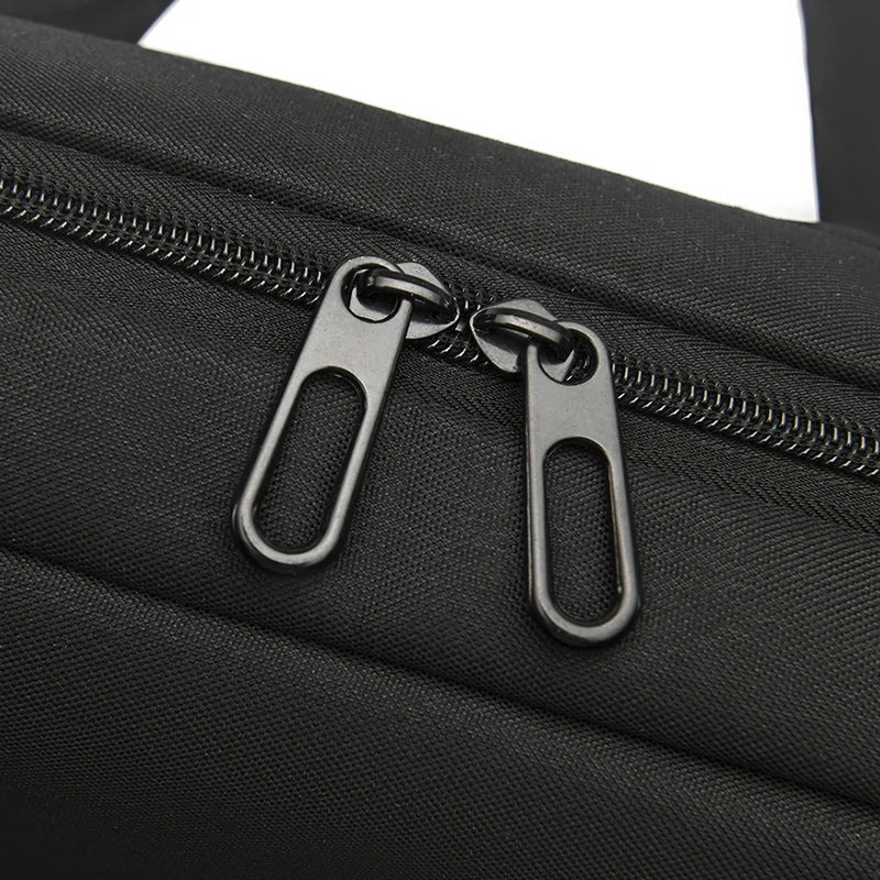 HKM-738195 Durable 15-Inch Nylon Waterproof Laptop Messenger Bag for Daily Use