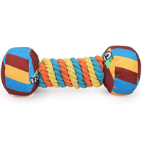 HKM-7382205 Rainbow Twist Candy and Sniffing Ball Set - Durable Polyester Pet Toys