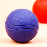 HKM-738259 Pet Toy Solid Ball Dog Bite Resistant Elastic Rubber Ball