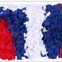 HKM-7384381 Dog Slow Feeding Snuffle Mat - Shaker Velvet, 30x30x5cm, 520g