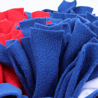 HKM-7384381 Dog Slow Feeding Snuffle Mat - Shaker Velvet, 30x30x5cm, 520g