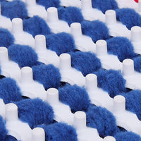 HKM-7384381 Dog Slow Feeding Snuffle Mat - Shaker Velvet, 30x30x5cm, 520g