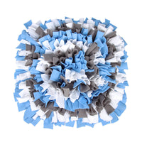 HKM-7384381 Dog Slow Feeding Snuffle Mat - Shaker Velvet, 30x30x5cm, 520g