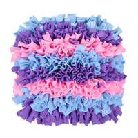 HKM-7384381 Dog Slow Feeding Snuffle Mat - Shaker Velvet, 30x30x5cm, 520g