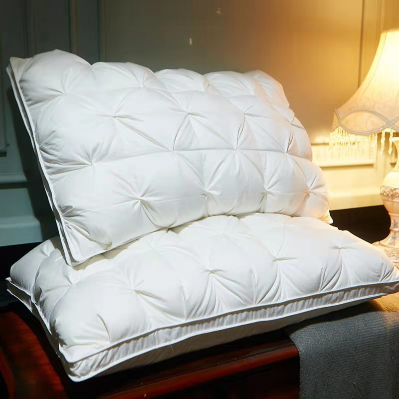 HKM-738771 Cotton Twisted Feather Velvet Pillow in Multiple Colors and Weights