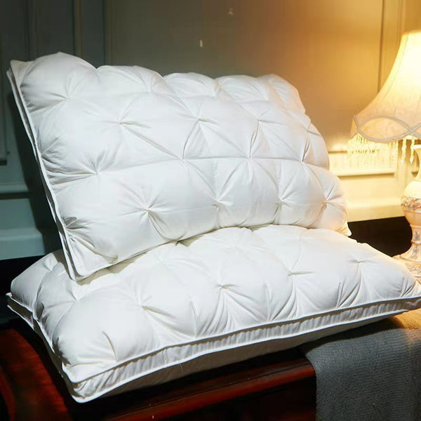 HKM-738771 Cotton Twisted Feather Velvet Pillow in Multiple Colors and Weights