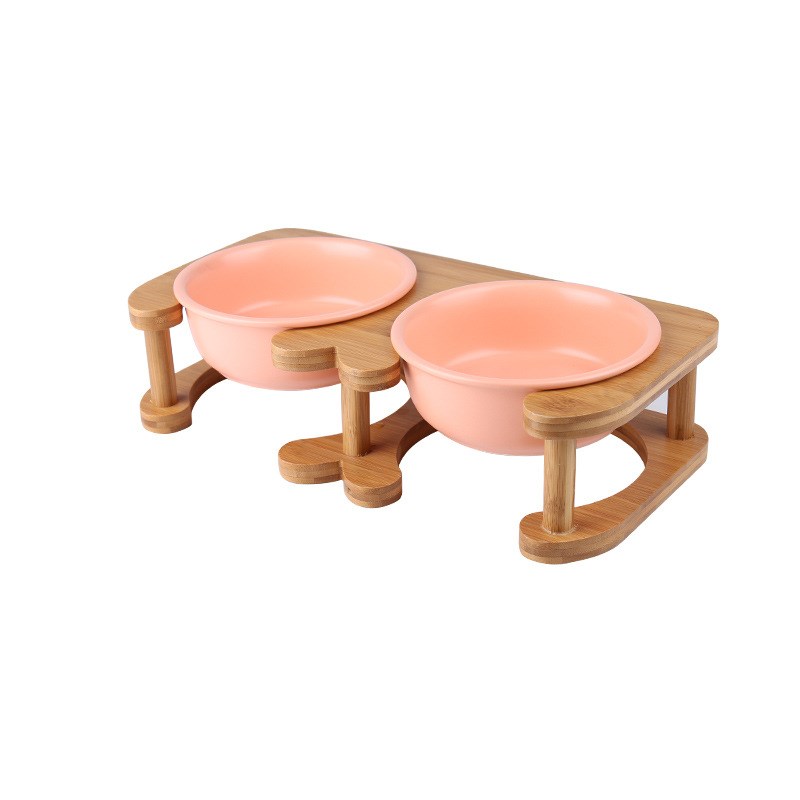 HKM-7389501 Ceramic Cat Food Bowl - 480ML and 800ML Options Available