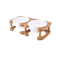 HKM-7389501 Ceramic Cat Food Bowl - 480ML and 800ML Options Available