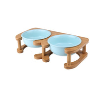 HKM-7389501 Ceramic Cat Food Bowl - 480ML and 800ML Options Available
