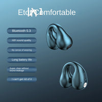 HKM-738963 AI Translation Bluetooth Headset with Long Battery Life and LED Display for Enhanced Air Conduction