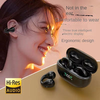 HKM-738963 AI Translation Bluetooth Headset with Long Battery Life and LED Display for Enhanced Air Conduction