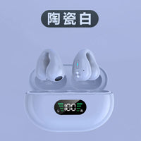 HKM-738963 AI Translation Bluetooth Headset with Long Battery Life and LED Display for Enhanced Air Conduction