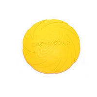 HKM-7390141 Natural Rubber Dog Fetch Flying Disc – Durable & Safe Training Toy for Dogs