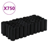 HKM-7390781 Durable Leakproof Dog Poop Bags, 750 Unscented Bags, 30x20 cm, Suitable for All Pet Sizes