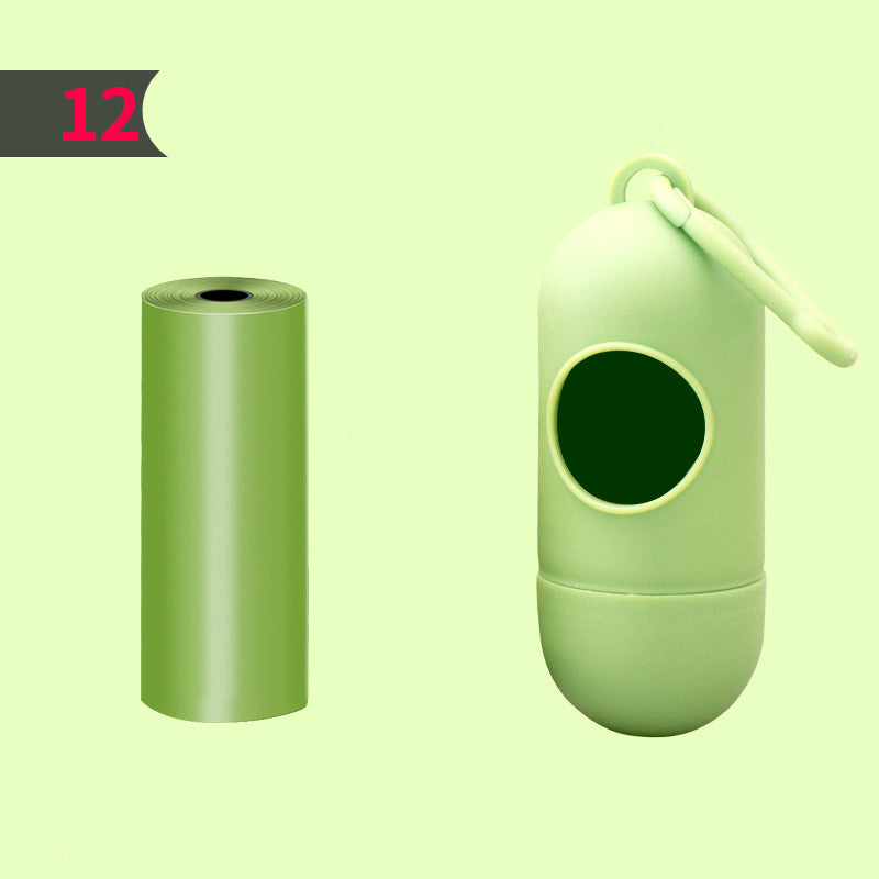 HKM-7391549 Degradable Pet Toilet Bag - EPI + PE, 29.5 x 22 cm, Eco-Friendly Waste Disposal Tool