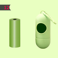 HKM-7391549 Degradable Pet Toilet Bag - EPI + PE, 29.5 x 22 cm, Eco-Friendly Waste Disposal Tool
