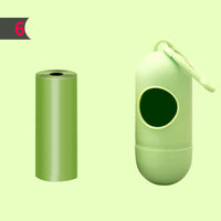 HKM-7391549 Degradable Pet Toilet Bag - EPI + PE, 29.5 x 22 cm, Eco-Friendly Waste Disposal Tool