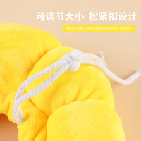 HKM-7392573 Adjustable Sunflower Pet Recovery Collar for Small Dogs and Cats, Soft Cotton Wound Healing Cone for Post-Surgery Comfort