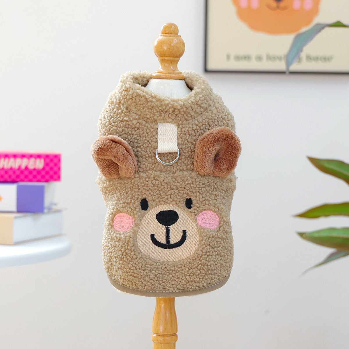 HKM-7393853 Dudu Lambswool Thermal Vest in Little Pig and Little Bear Designs ¨C Unisex Casual Wear Sizes XS-XL