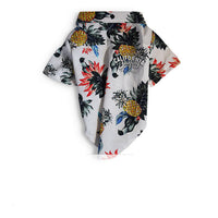 HKM-7394749 Hawaiian-Style Cotton Dog Shirt for Pets - Multiple Sizes Available