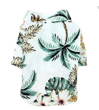 HKM-7394749 Hawaiian-Style Cotton Dog Shirt for Pets - Multiple Sizes Available