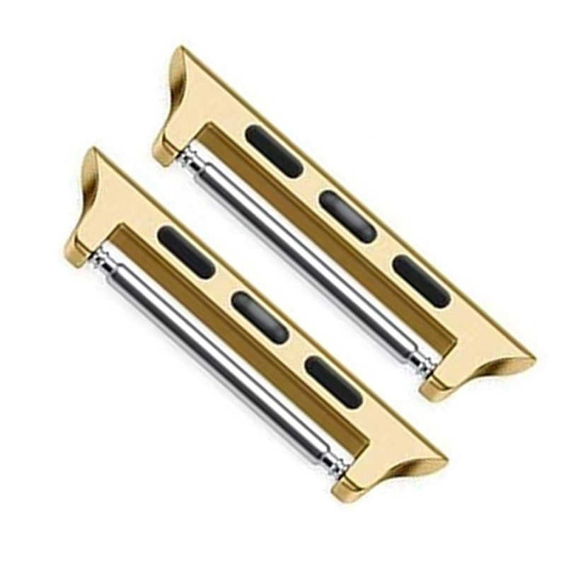HKM-739475 Stainless Steel Iwatch Ear Connector Strap - Compatible with 38mm, 40mm, 41mm, 42mm, 44mm, 45mm, 46mm, 49mm Models in Multiple Colors