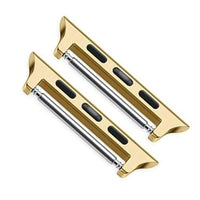 HKM-739475 Stainless Steel Iwatch Ear Connector Strap - Compatible with 38mm, 40mm, 41mm, 42mm, 44mm, 45mm, 46mm, 49mm Models in Multiple Colors