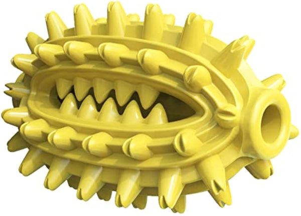 HKM-7398333 Durable Cactus Chew Toy for Medium to Large Dogs - Dental Care & Cleaning with Food-Grade Rubber