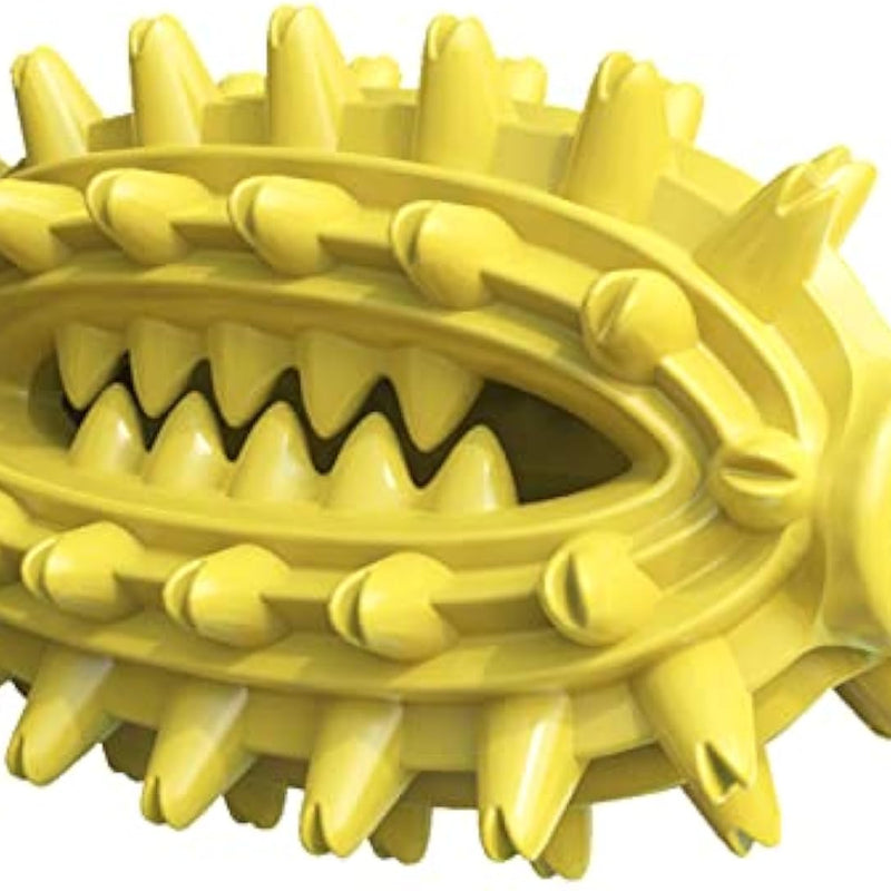 HKM-7398333 Durable Cactus Chew Toy for Medium to Large Dogs - Dental Care & Cleaning with Food-Grade Rubber