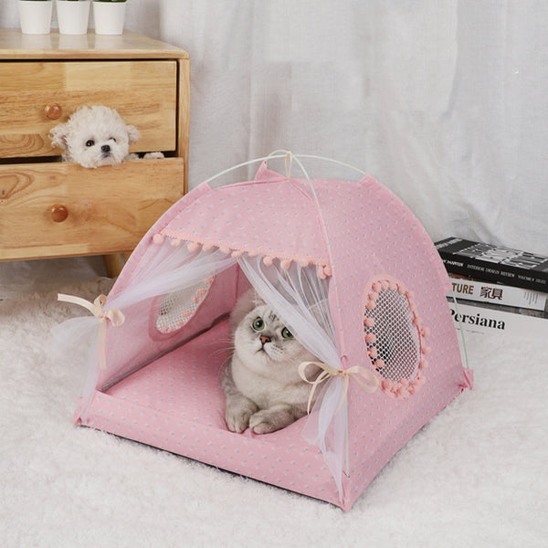 HKM-7399869 Foldable Outdoor Pet Tent for Cats - Various Colors & Sizes Available