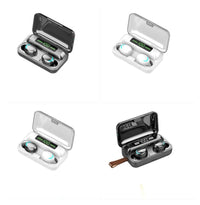 HKM-739987 Wireless Binaural Bluetooth Headset with Power Display, NFC, and Voice Control - Touch F9 TWS 5.0, Multiple Color Options Available