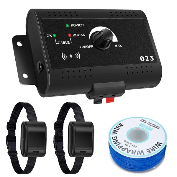 HKM-7400509 Electric Dog Fence System with Collar and Wire Options for Safe Pet Containment