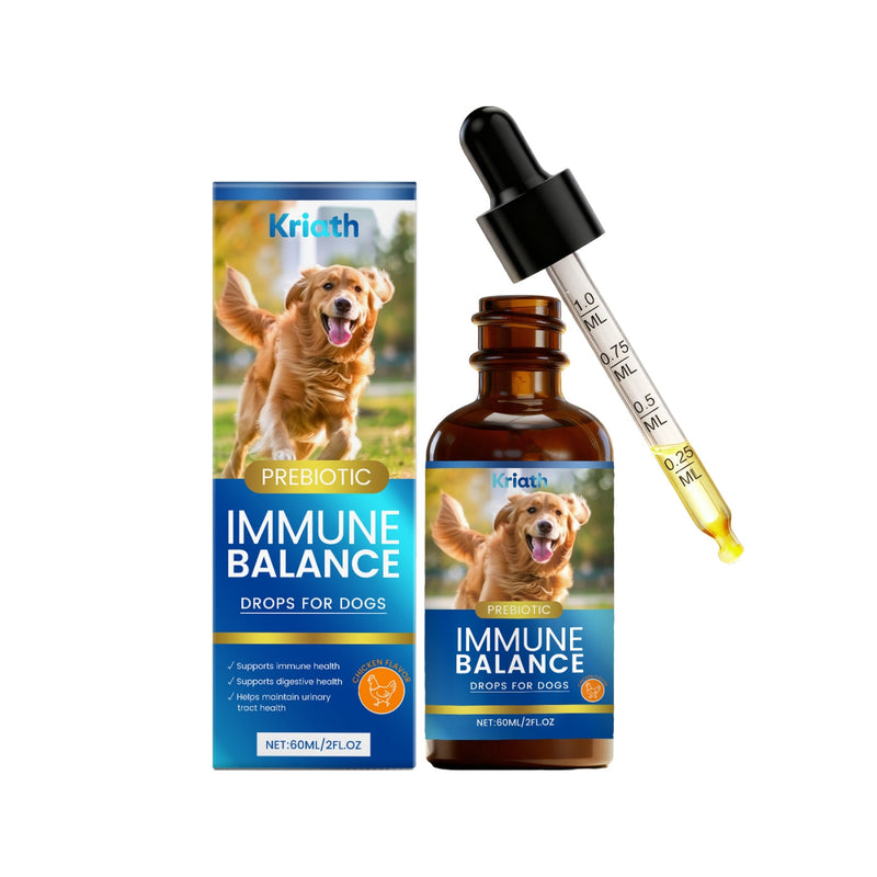 HKM-7400893 Immune Balance Drops for Dogs - Supports Healthy Immune Function with Natural Ingredients