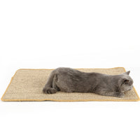 HKM-7401021 Durable Natural Sisal Cat Scratcher Mat for Furniture Protection