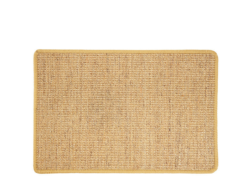 HKM-7401021 Durable Natural Sisal Cat Scratcher Mat for Furniture Protection