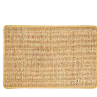 HKM-7401021 Durable Natural Sisal Cat Scratcher Mat for Furniture Protection