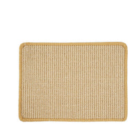 HKM-7401021 Durable Natural Sisal Cat Scratcher Mat for Furniture Protection