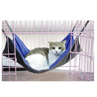 HKM-7402429 Detachable Cat Hammock Bed – 100% Cotton Cat Lounger with Adjustable Straps