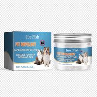 HKM-7404093 Pet Repellent Cream for Biting and Peeing with Brush - 120g