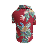 HKM-7404989 Dog Summer Thin Shirt, Breathable Chiffon Corgi Cat Apparel for Beach Parties