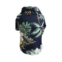 HKM-7404989 Dog Summer Thin Shirt, Breathable Chiffon Corgi Cat Apparel for Beach Parties