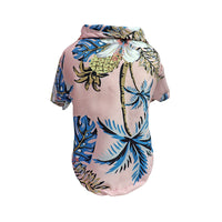 HKM-7404989 Dog Summer Thin Shirt, Breathable Chiffon Corgi Cat Apparel for Beach Parties