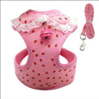 HKM-7406397 Breathable Tank Top Style Dog Chest Strap with Traction Rope for Pets