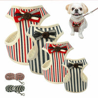 HKM-7406397 Breathable Tank Top Style Dog Chest Strap with Traction Rope for Pets