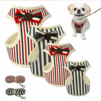 HKM-7406397 Breathable Tank Top Style Dog Chest Strap with Traction Rope for Pets
