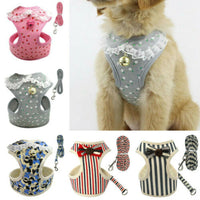 HKM-7406397 Breathable Tank Top Style Dog Chest Strap with Traction Rope for Pets