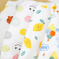 HKM-7408957 Casual Cotton Four-Legged Pet Clothing - Available in Lemon, Lion, Smiling Face, and Ice Cream Designs