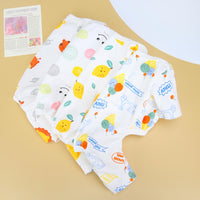 HKM-7408957 Casual Cotton Four-Legged Pet Clothing - Available in Lemon, Lion, Smiling Face, and Ice Cream Designs